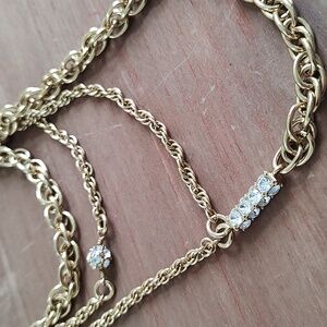 J Crew Gold necklace